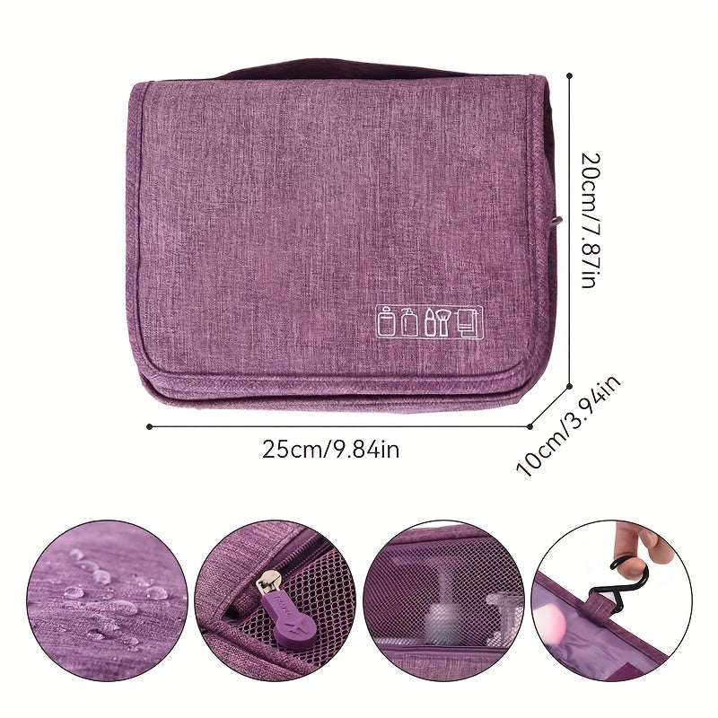 3Layer Hanging Toiletry Bag Travel Storage  More