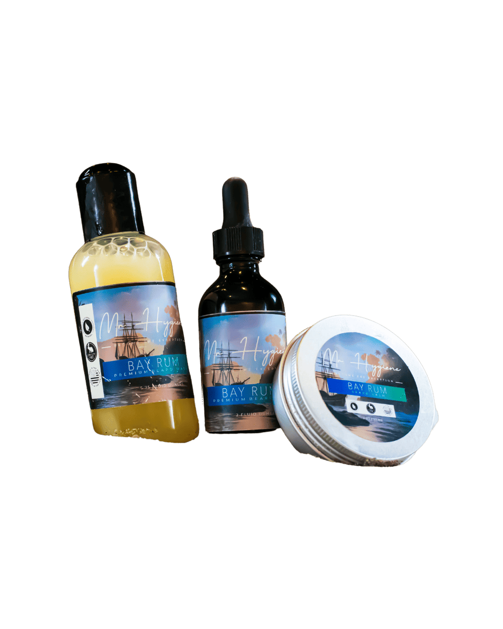 Bay Rum Mens Beard Kit