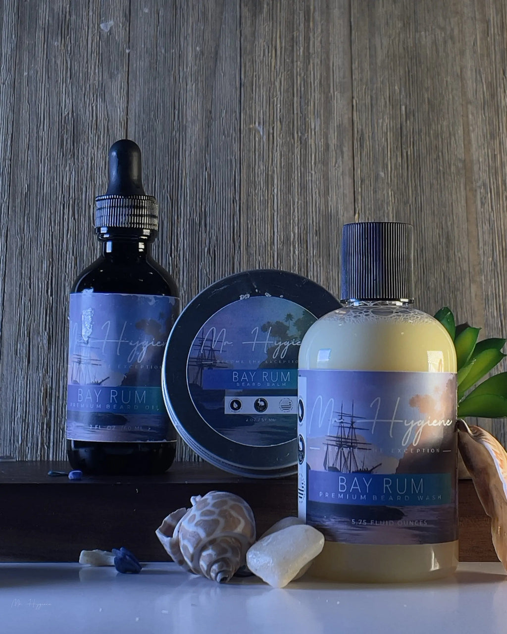 Bay Rum Mens Beard Kit