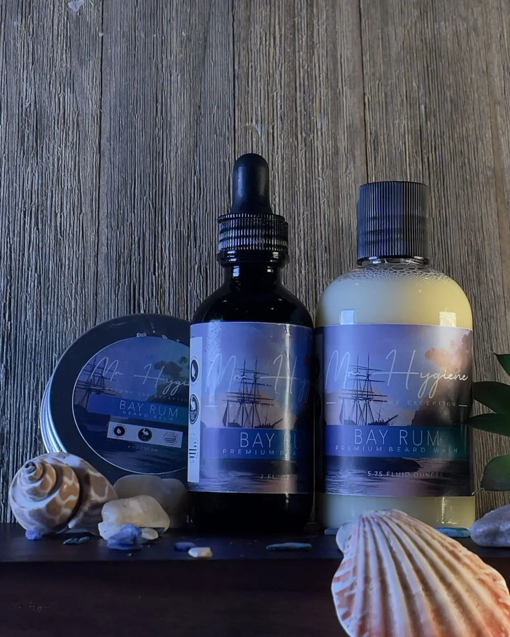 Bay Rum Mens Beard Kit