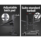 Everfit Weight Bench 8 in 1 Bench Press Adjustable Home Gym Station