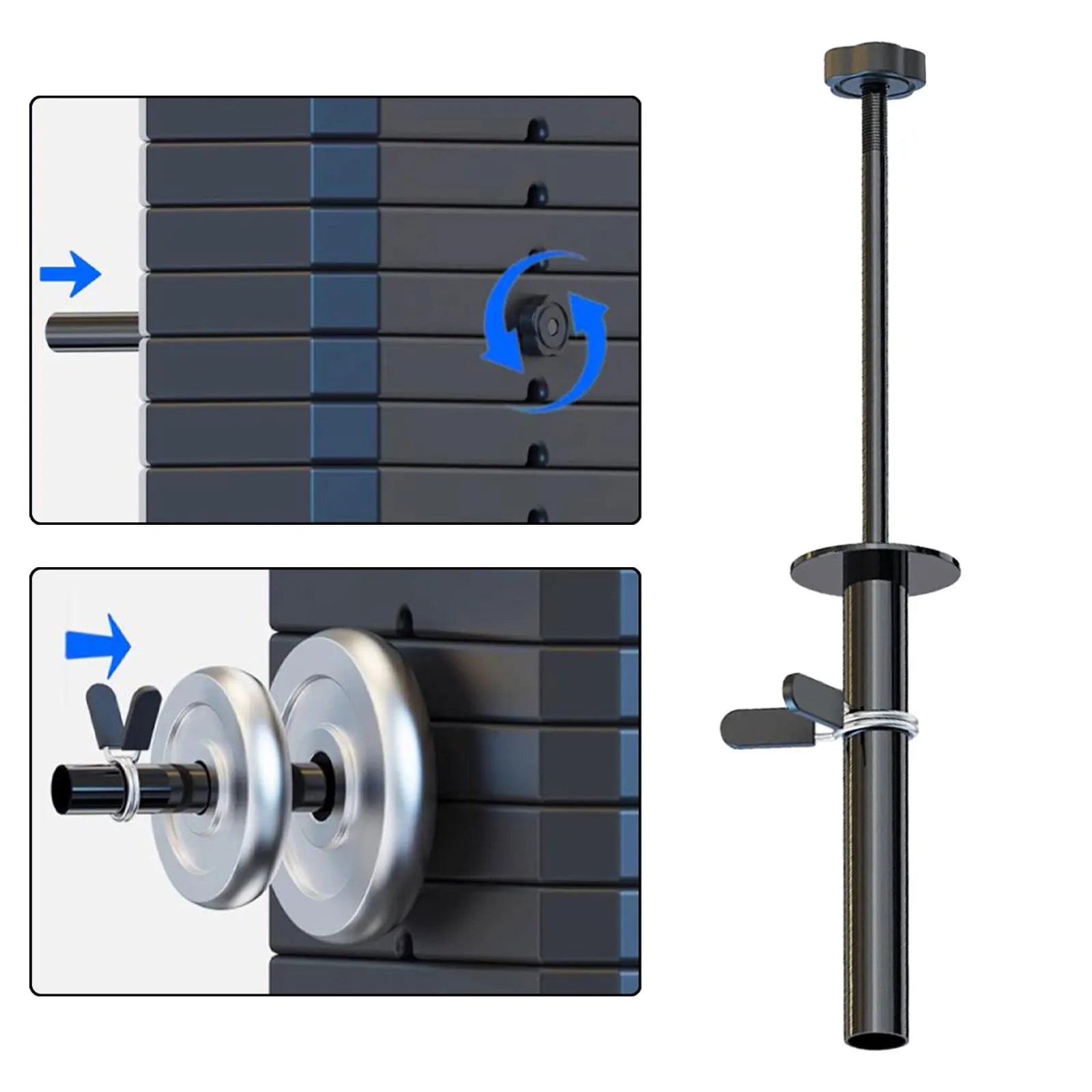 NNEOBA Gym Weight Stack Extender-1