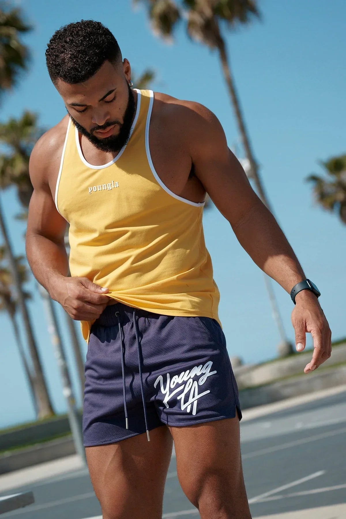 Young LA Trendy Beach Shorts