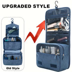 3Layer Hanging Toiletry Bag Travel Storage  More