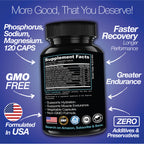 Rapid Rehydr8 Electrolyte Supplements 100 Capsules – Aid in The Prevention of Cramping and Supports Muscle Endurance and Recovery