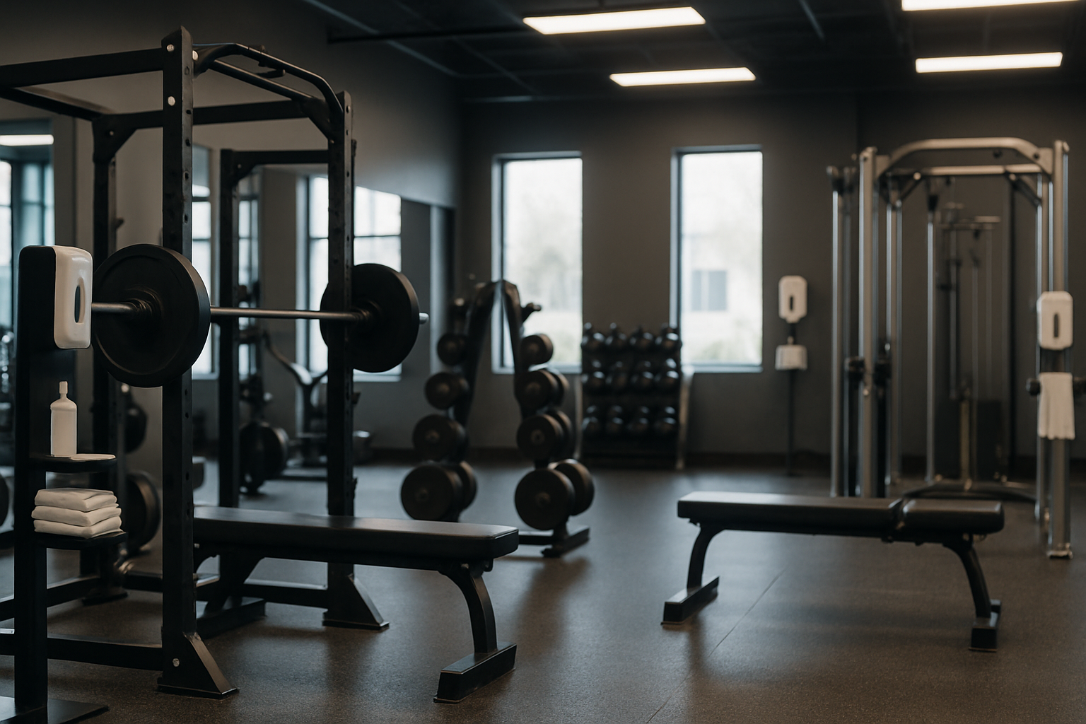 make it realistic. like it set in a gym