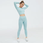 yoga sets gym fitness sportswear 2 pcs yoga set gym set fitness clothing-5